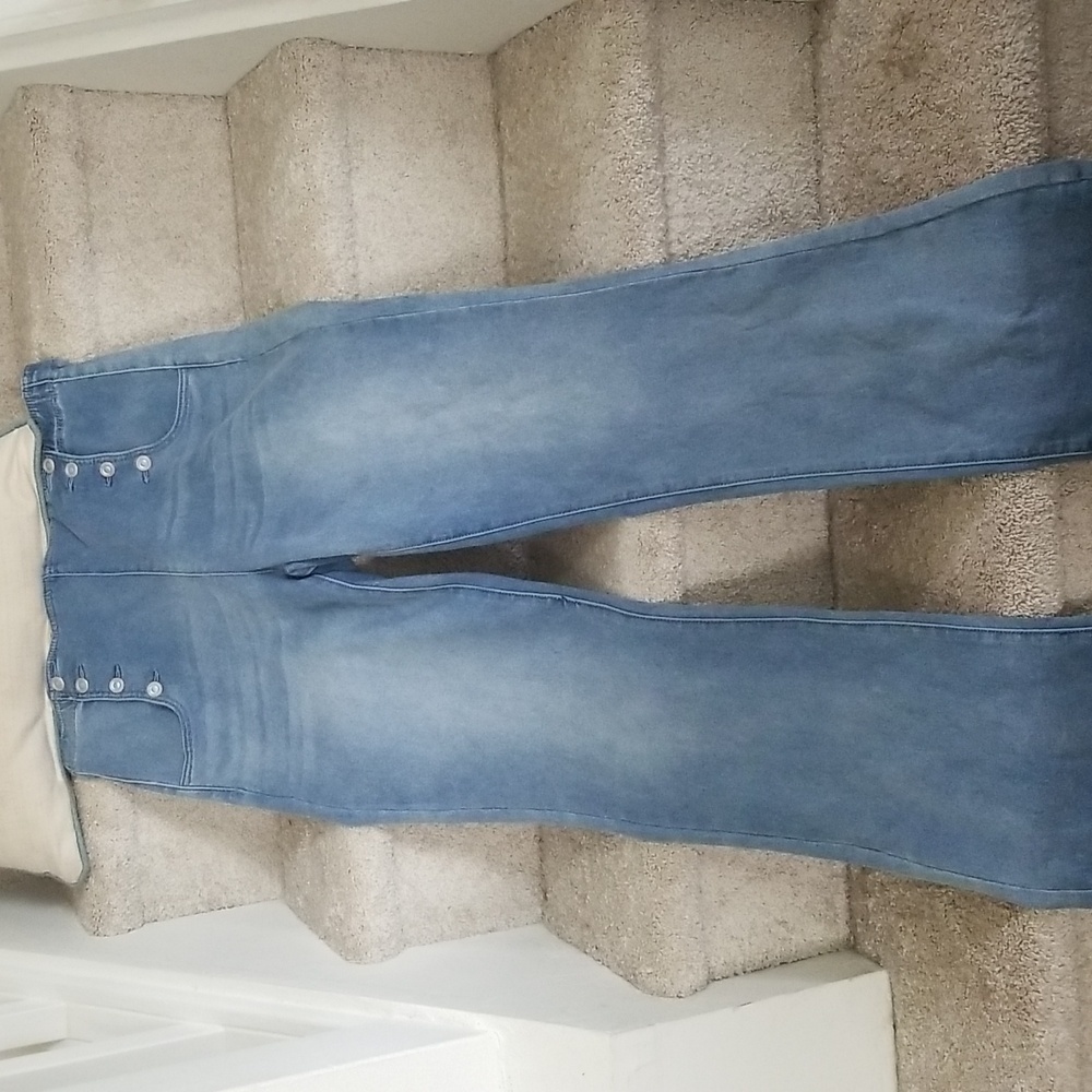 DG2 Diane Gilman Stretch Denim Jeans Large